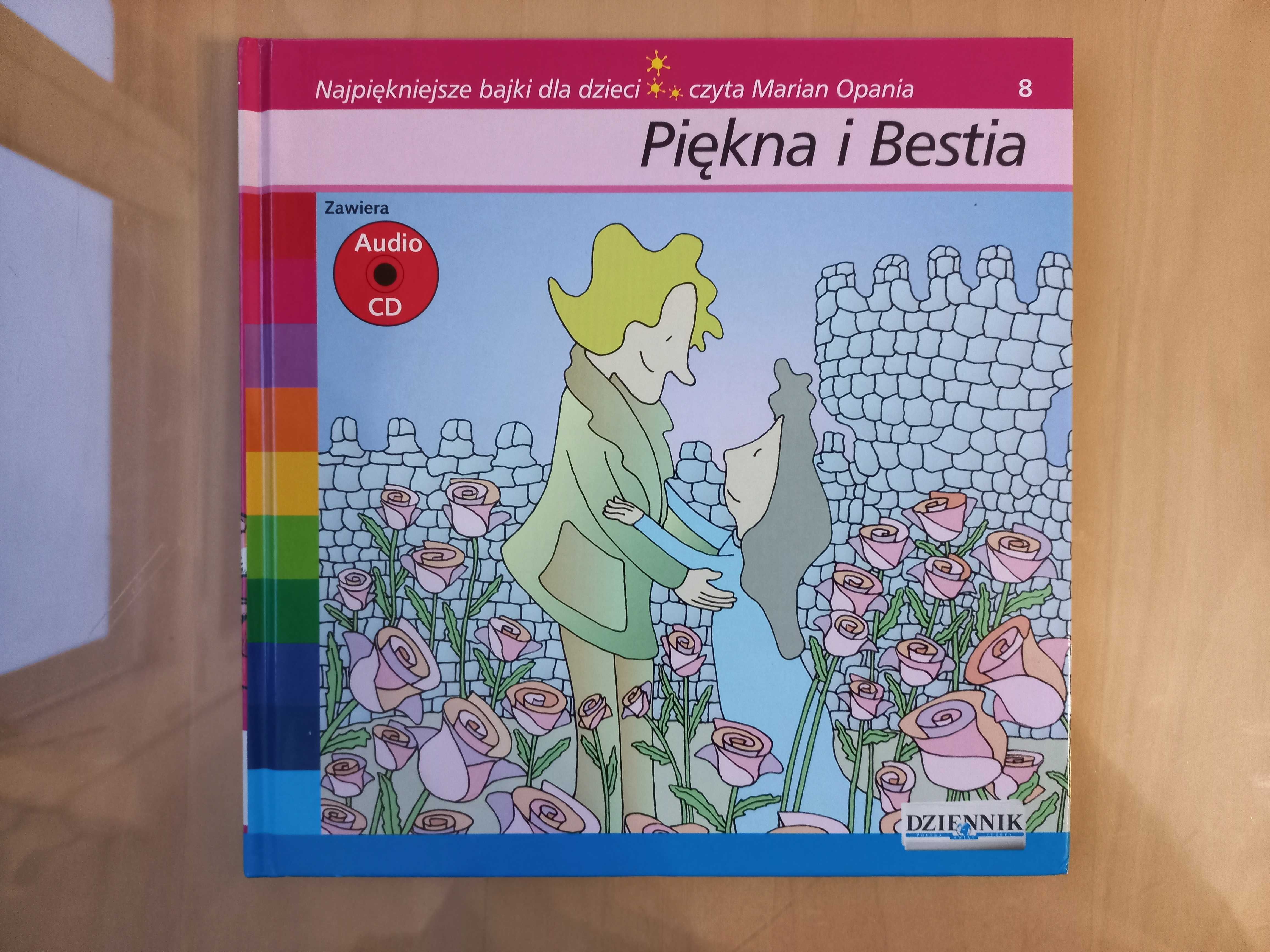 Piękna i Bestia - książeczka + CD audio Marian Opania