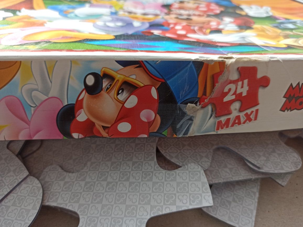 Puzzle maxi 24 Minnie Mouse Myszka  Disney Trefl 3+