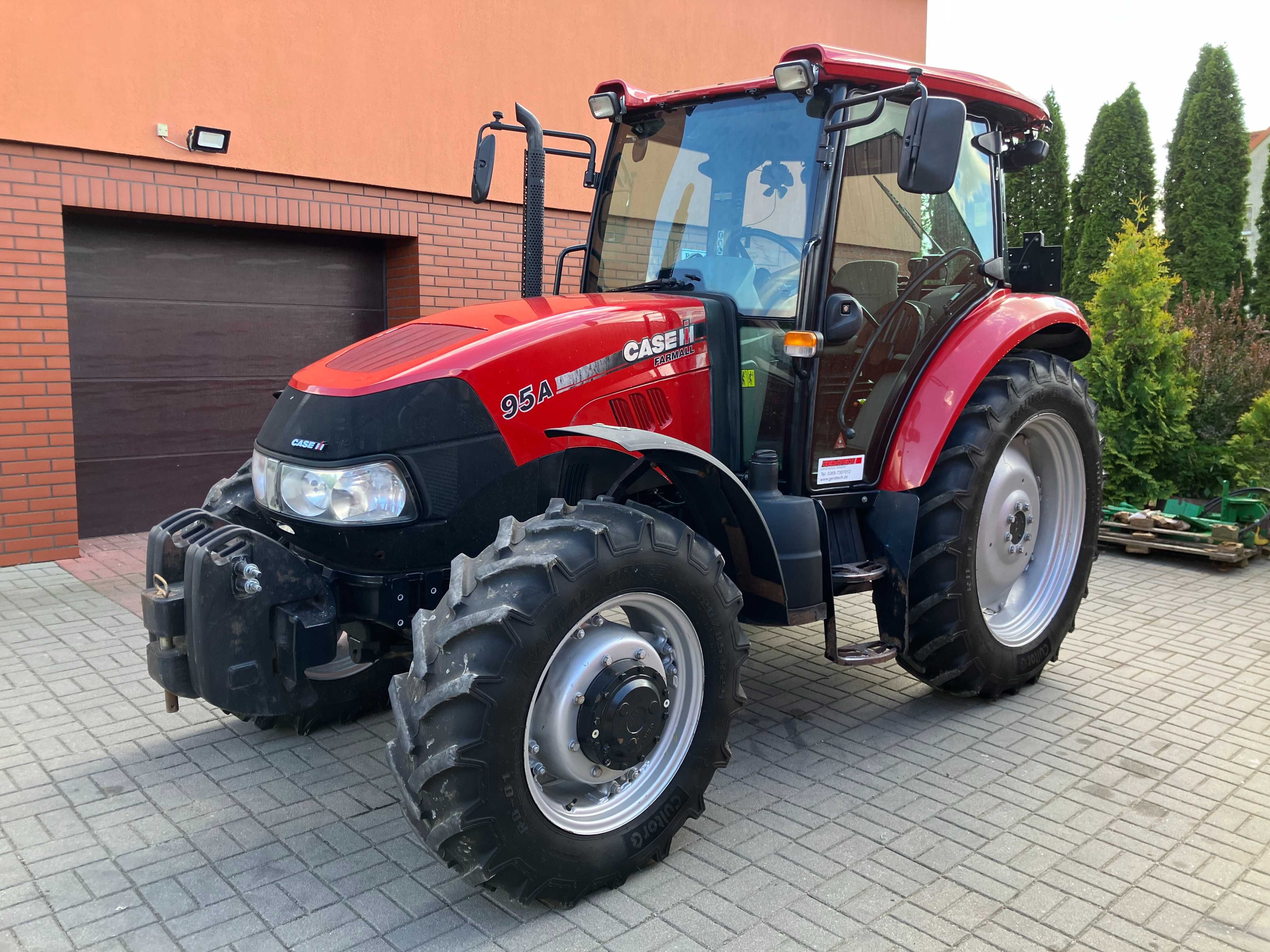 Case Farmall 95A z Niemiec Pneumatyka Super Stan