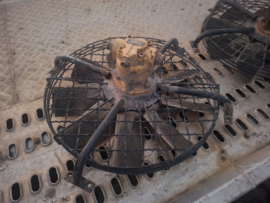 Wentylator o napędzie hydraulicznym z hydromotorem mocowanie