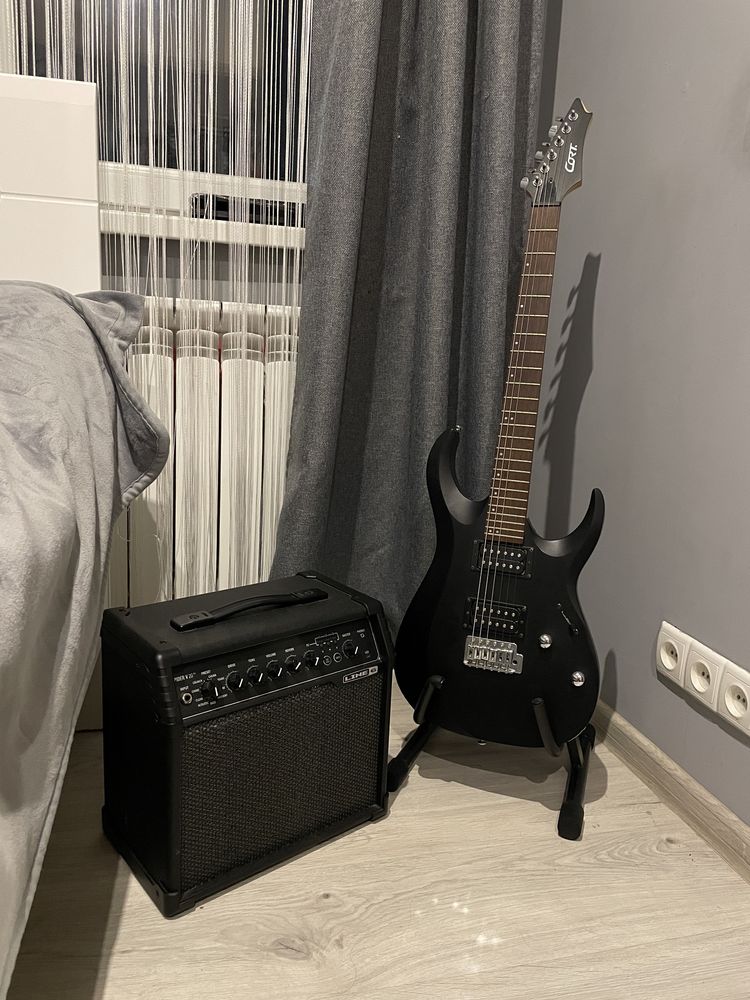 Електрогітара CORT X100 + комбо Line 6 Spider V 20