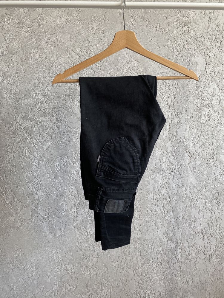 JEANSY dżinsy czarne rurki super skinny wąskie Joy Jeans