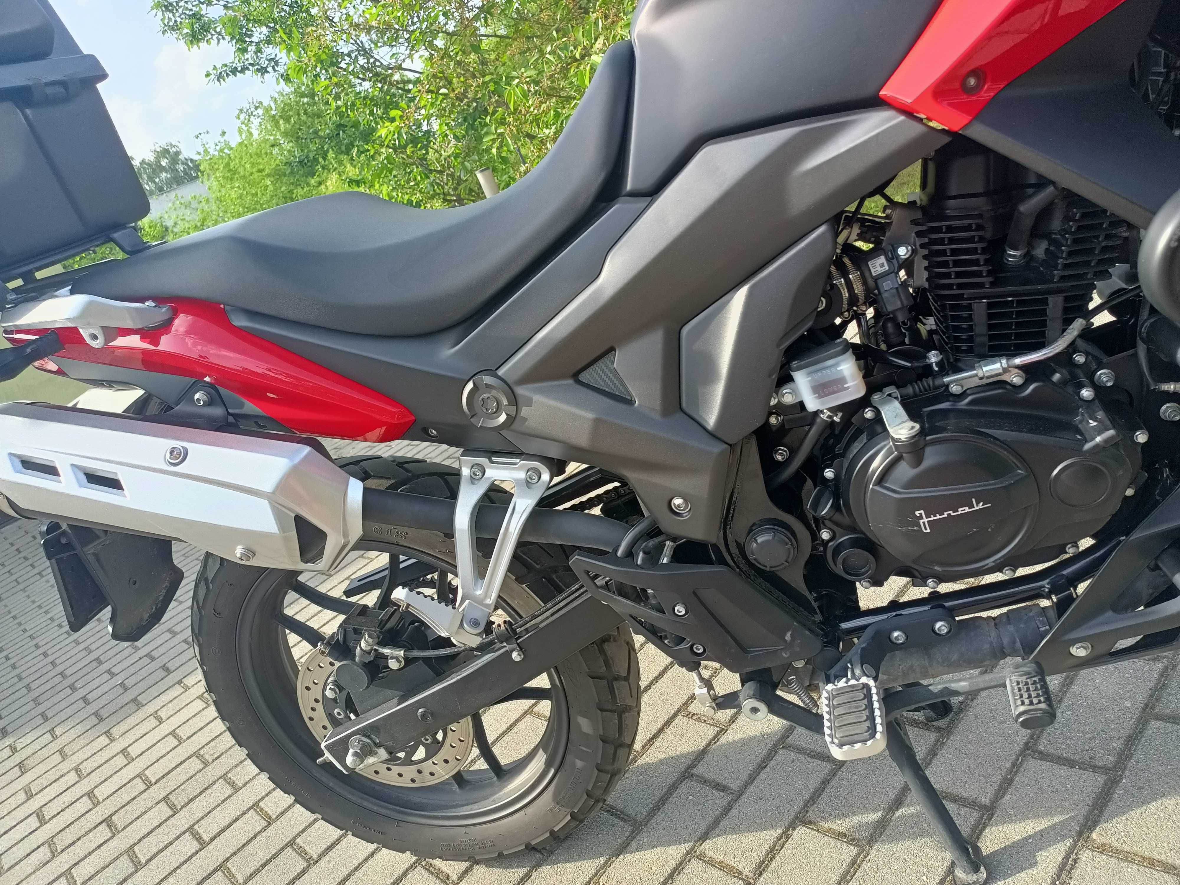 Motocykl Junak rx one 125 na kat b