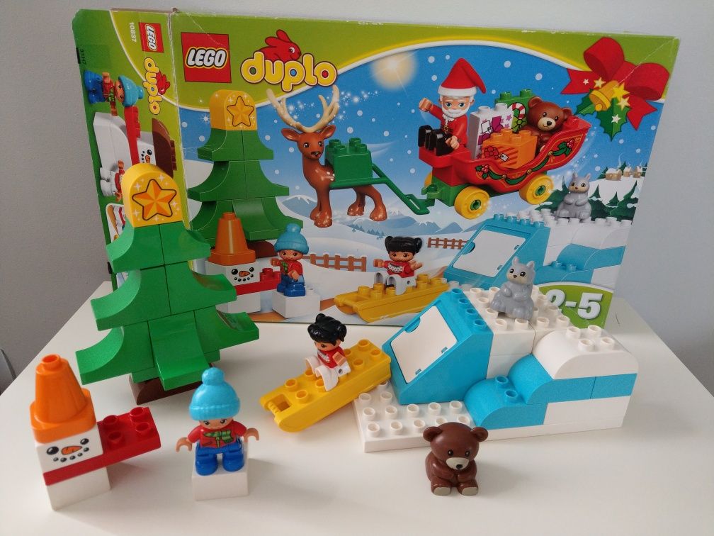 Lego duplo 10837 Mikołaj, ferie 2-5 lat