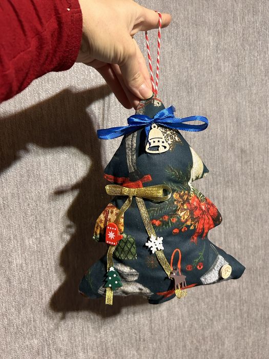 Ялинка декор новорічний різдво миколай подарунок