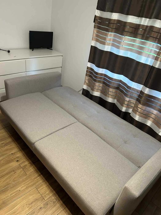 Sofa Wersalka Kanapa z funkcją spania i pojemnikiem na pościel