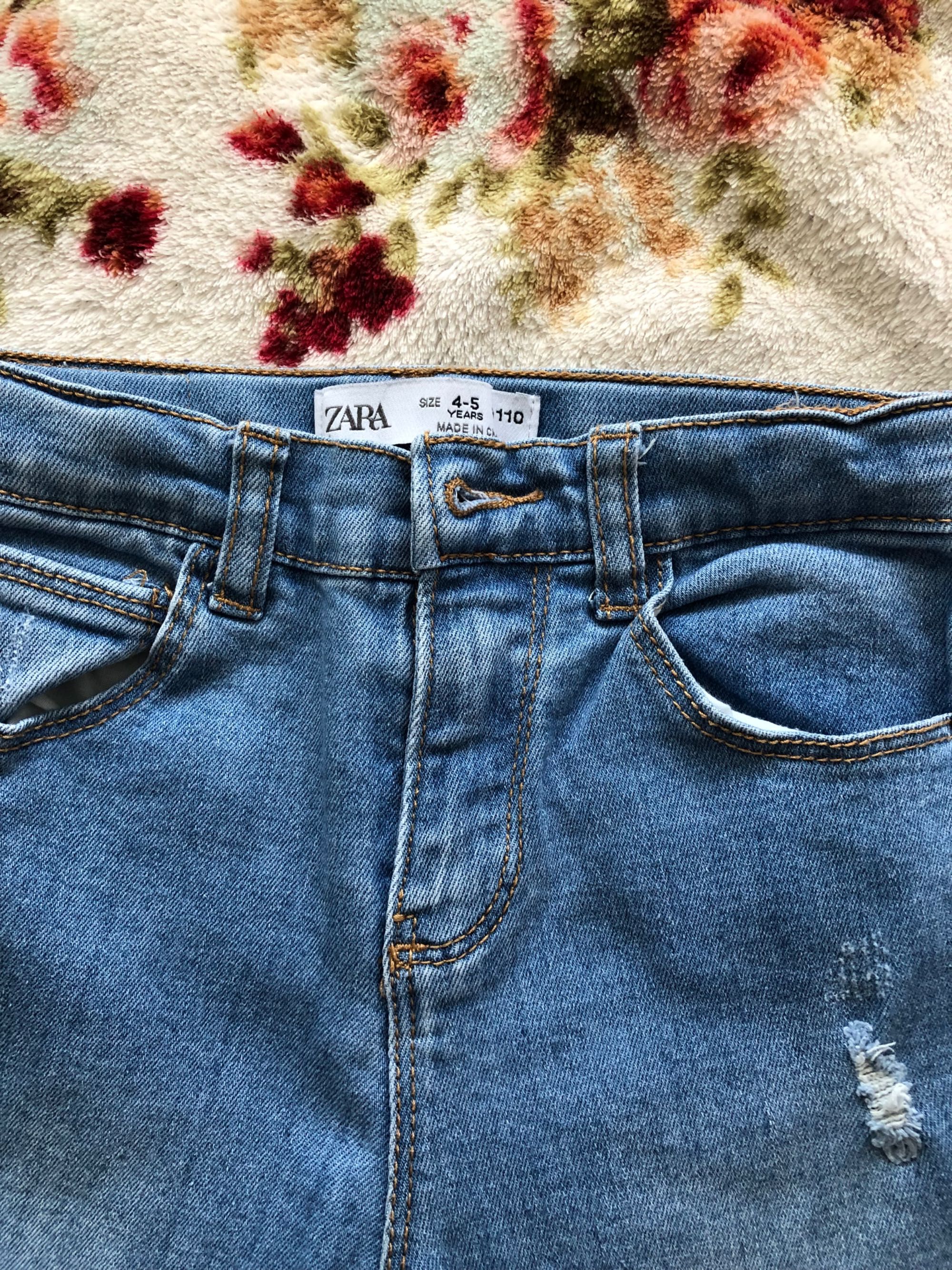 Spodnie dżinsowe rozmiar 110 Zara