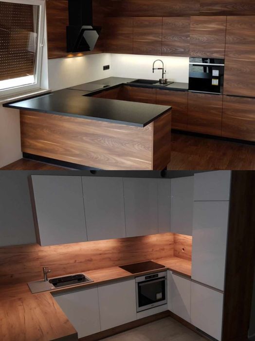 Montaż mebli kuchennych i AGD - IKEA⫻CASTORAMA⫻LEROY→docinanie blatów…