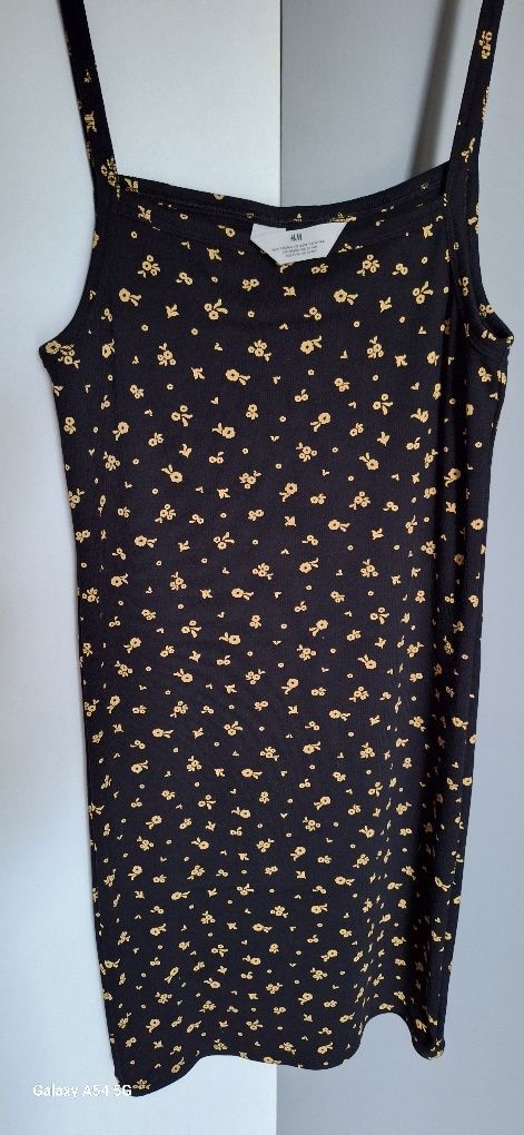 Sukienka prążkowana H&M r.164 cm
