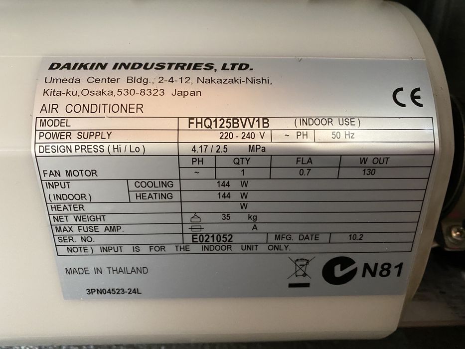 Klimatyzator przemyslowy
