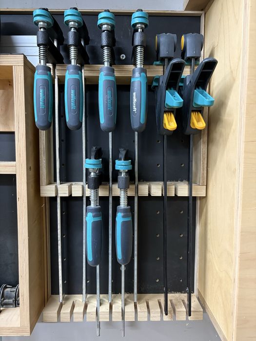 Zestaw ścisków stolarskich Wolfcraft 8 szt.