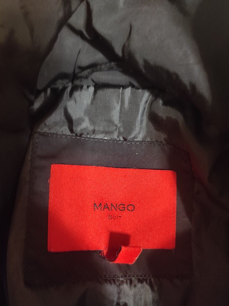Płaszcz damski puchowy Mango