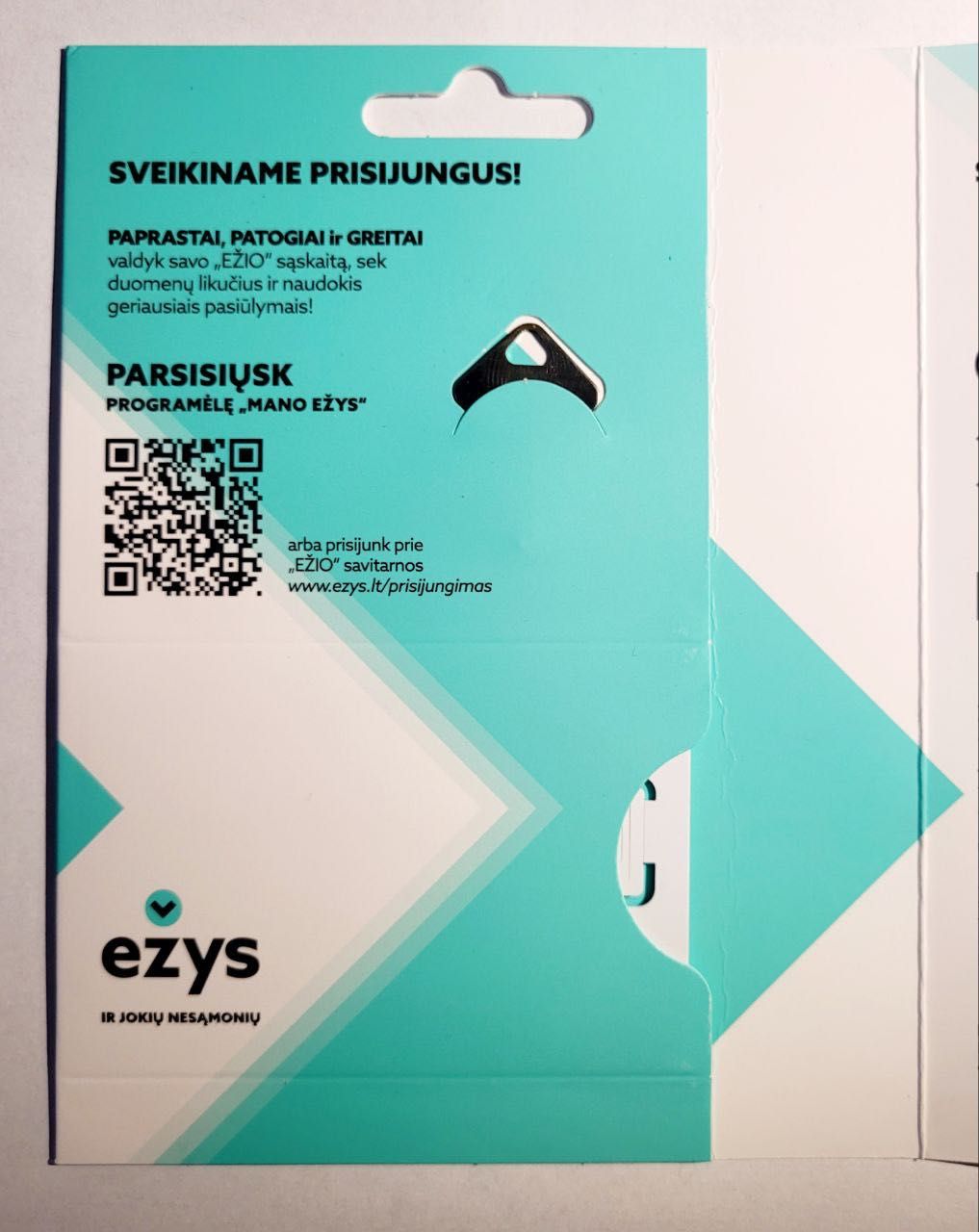 Sim karty Litwa Ezys/Pildyk anonimowe