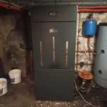 Używany kocioł na pellet FERROLI BIOPELLETPRO 30kW