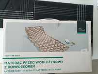 Materac przeciwodleżynowy z kompresorem