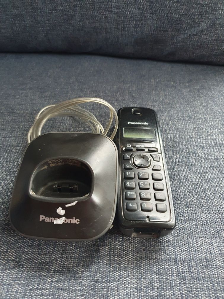Panasonic KX-TG1611PD telefon stancjonarny słuchawkowy baza sprawny