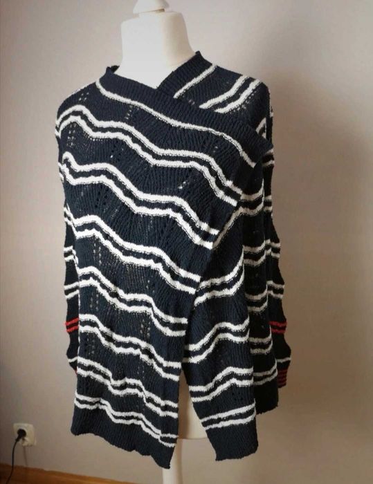 Sweter kardigan sweterek ażurowy Desigual Nowy metka oversize 36/ 38
