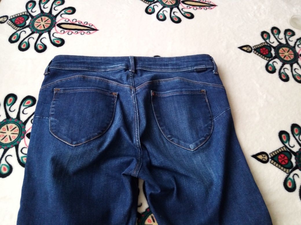Spodnie jeansowe H&M jeggins Denim push up
