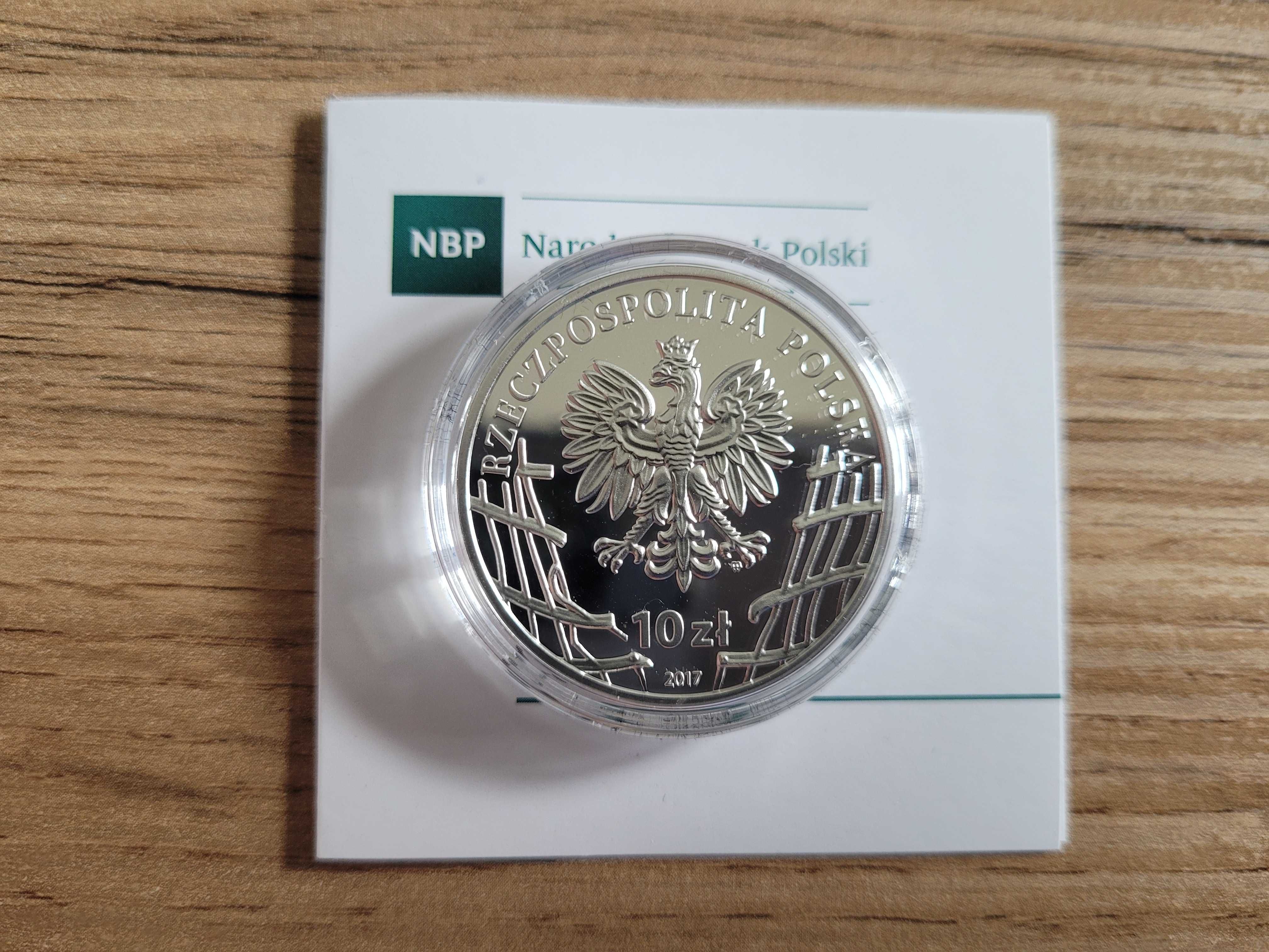 Moneta 10zł Wyklęci przez Komunistów Żołnierze Niezłomni F.Selmanowicz