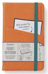 Bookaroo Notatnik Journal Pocket A6 - Pomrańczowy