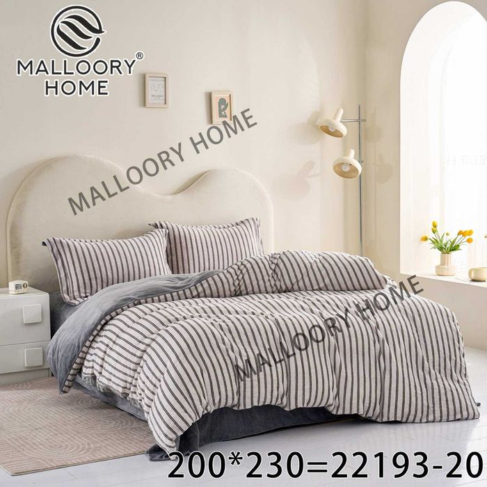 Постільна білизна ЄВРО Велюрова MALLORY HOME