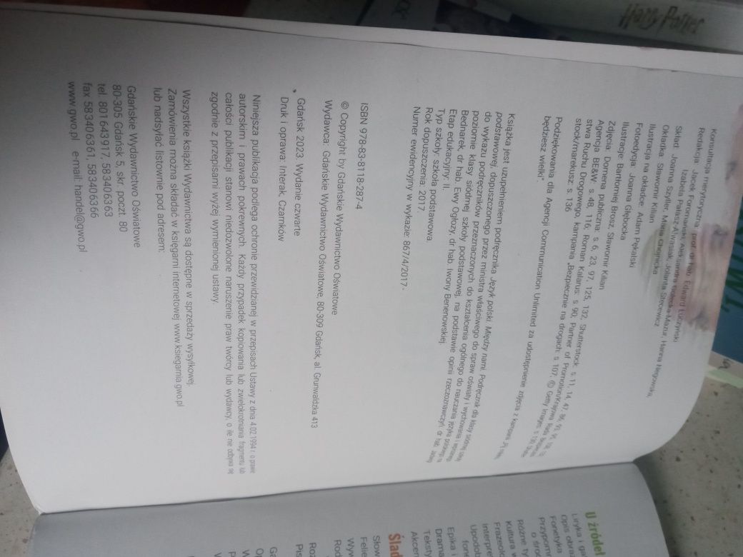 Książka ćwiczenia klasa 7 Między nami