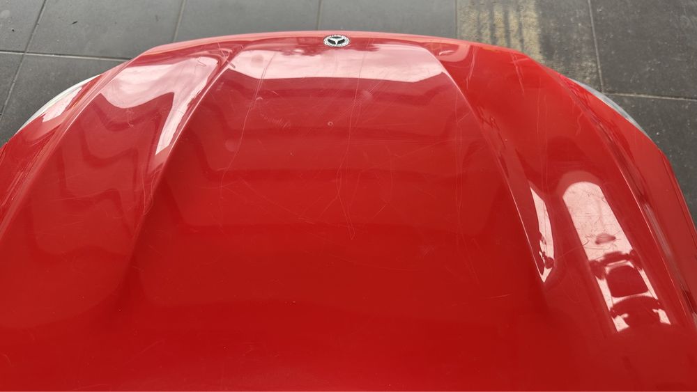 Czerwone auto na akumulator Mercedes GLC 63S Pilot 4x4