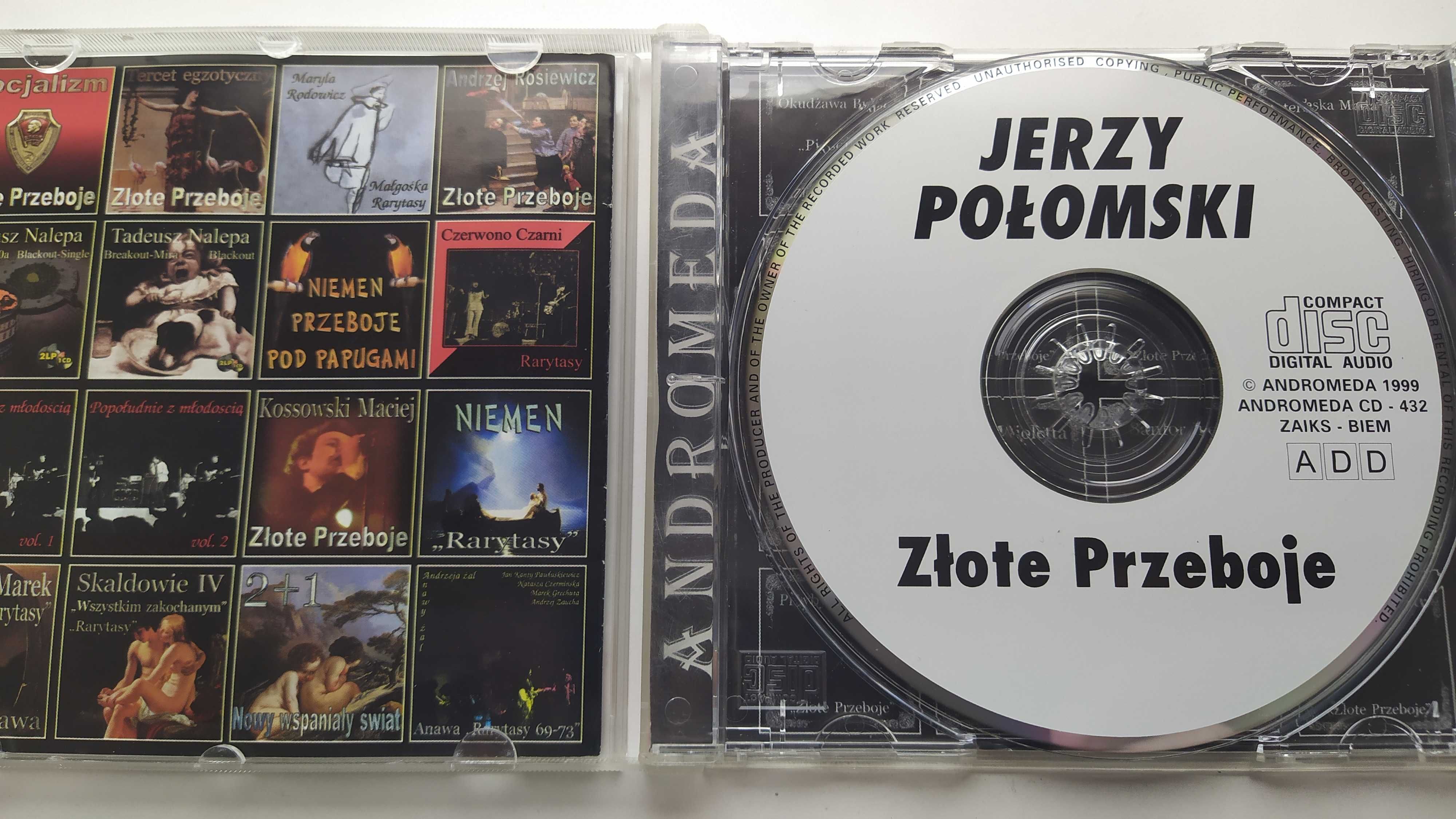 Jerzy Połomski Złote Przeboje Andromeda płyta CD