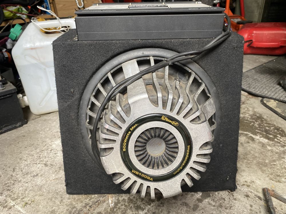 Tuba subufer wzmacniacz edge magnat