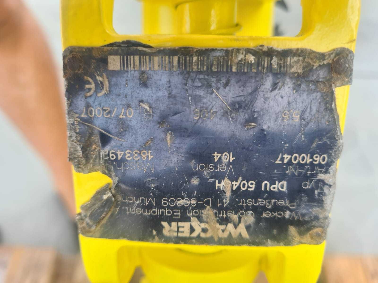 Zagęszczarka Wacker DPU 5045 Husqvarna Bomag Weber Ammann Dynapac