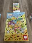 Mapa Polski puzzle