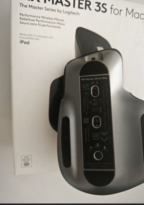 Logitech mx master 3s para mac