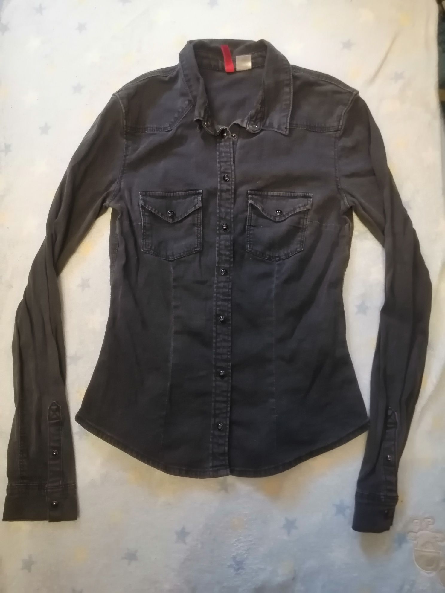 Koszula jeansowa damska Divided hm h&m Rozmiar 34