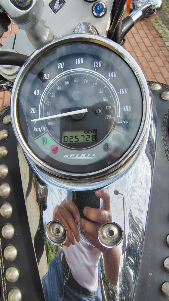 Honda Shadow Black Spiryt 750