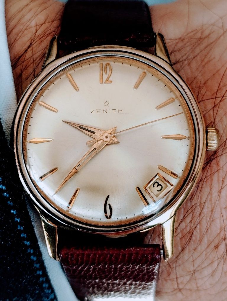 Oryginalny szwajcarski zegarek Zenith z cal. 2532C