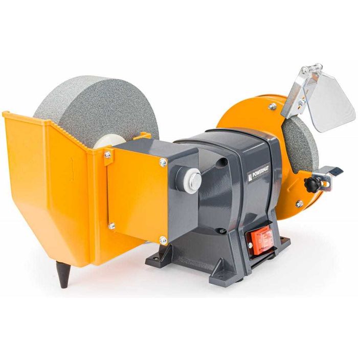 POWERMAT Szlifierka Stołowa 2x Kamień 1850w Na Sucho Mokro PM0916