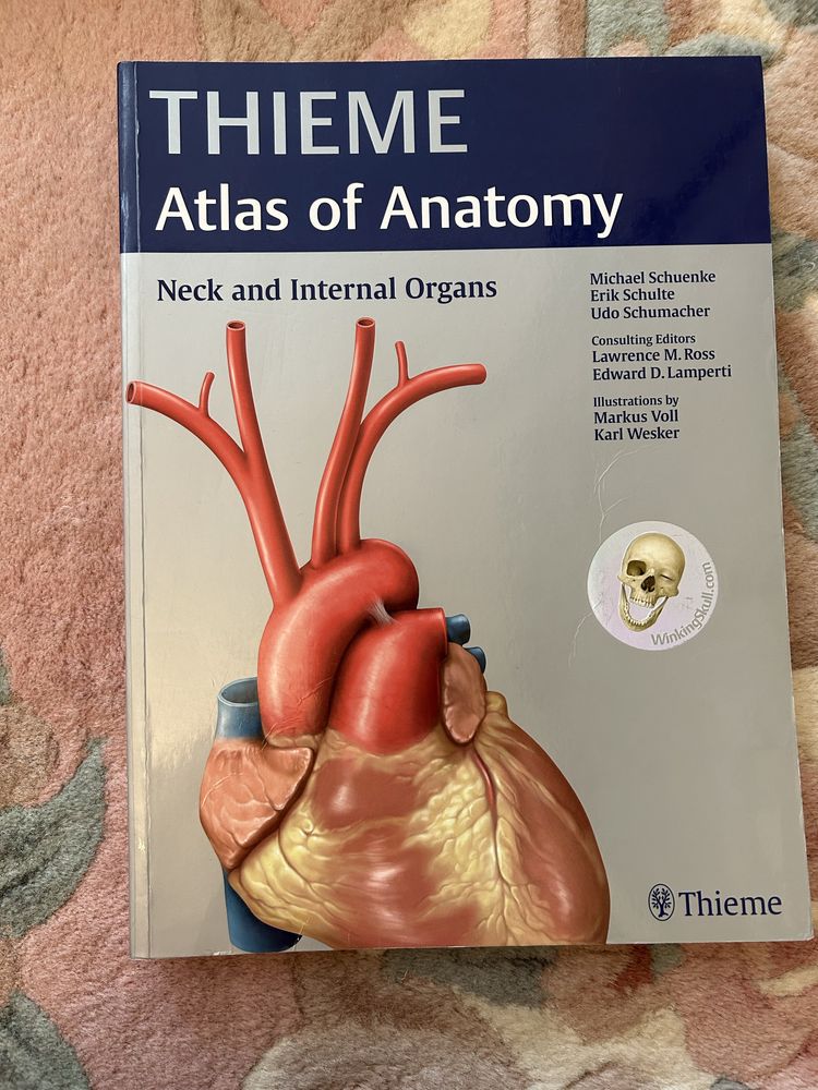 Zestaw atlasow thieme anatomia