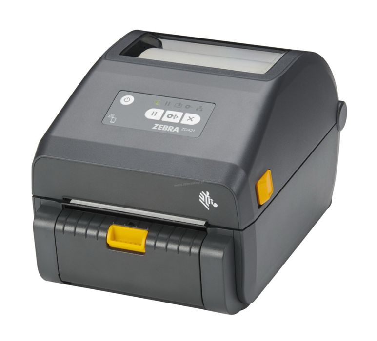 Drukarka termiczna Zebra ZD421D WiFi NOWA+zestaw rolek