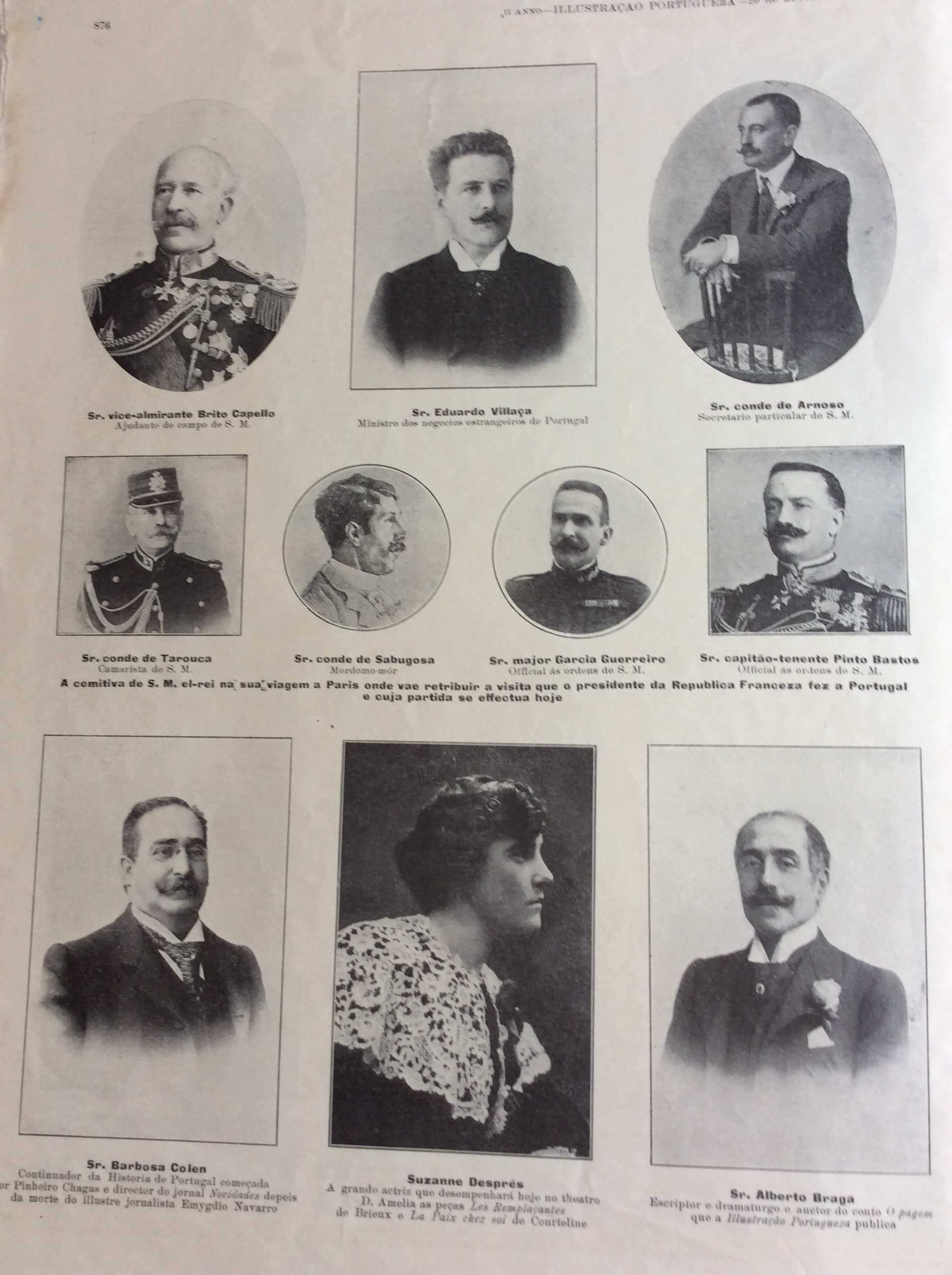 Illustração portugueza, 20 de Novembro de 1905. História, Geografia...