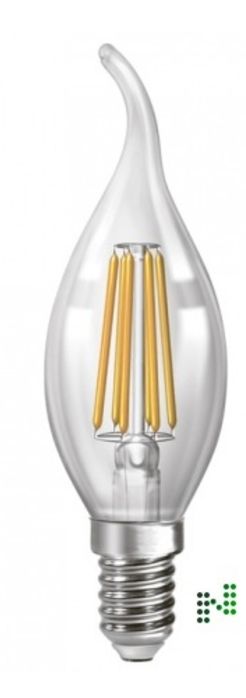 Лампочки філаментні свічка Neomax NX6СWF С37 6W E14 4200K