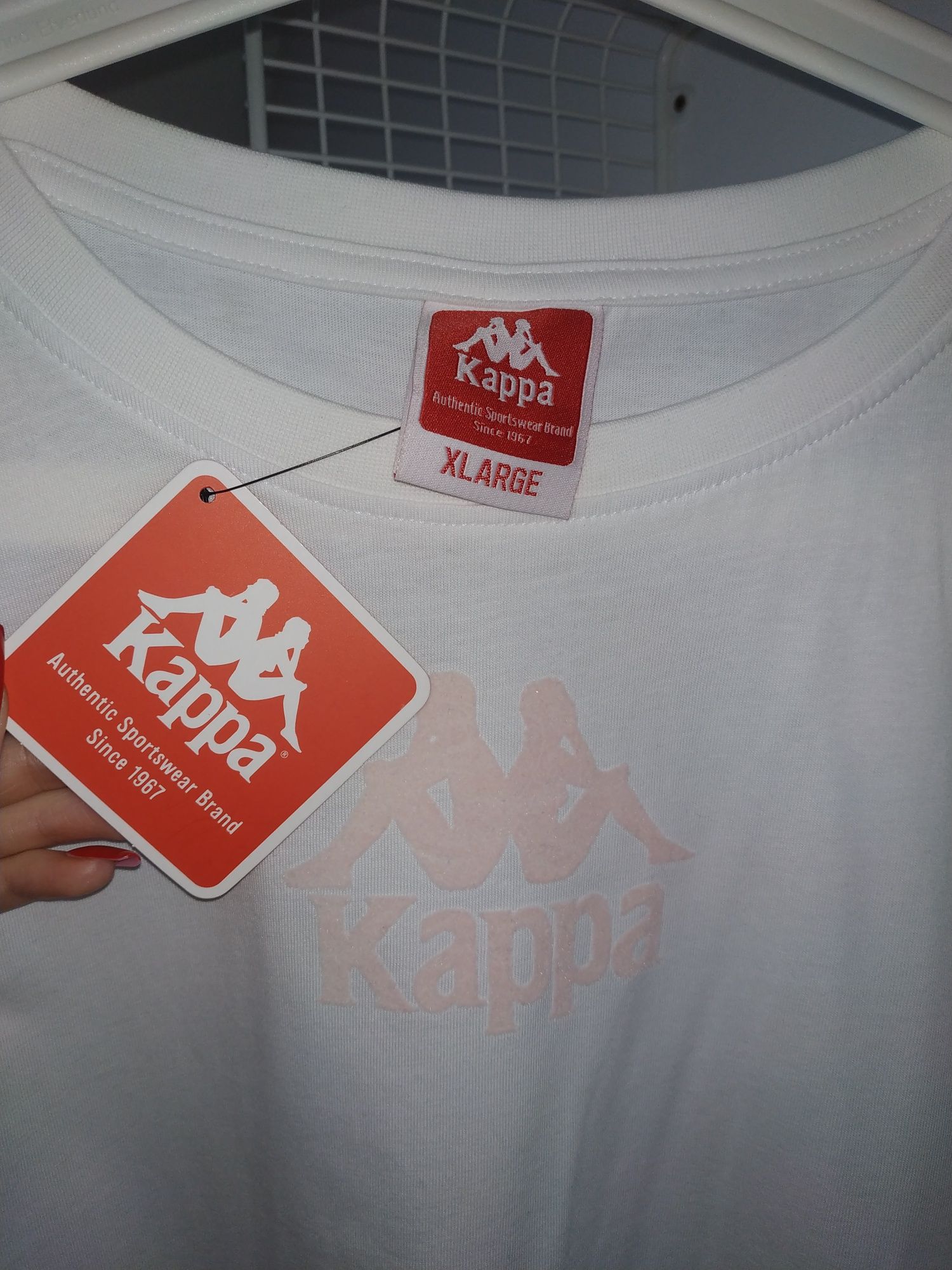 Nowa koszulka crop top oversize Kappa 42/44 XL