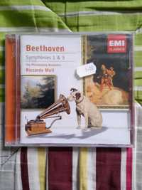 CD Beethoven - Symphonies 1 & 5 - Selado