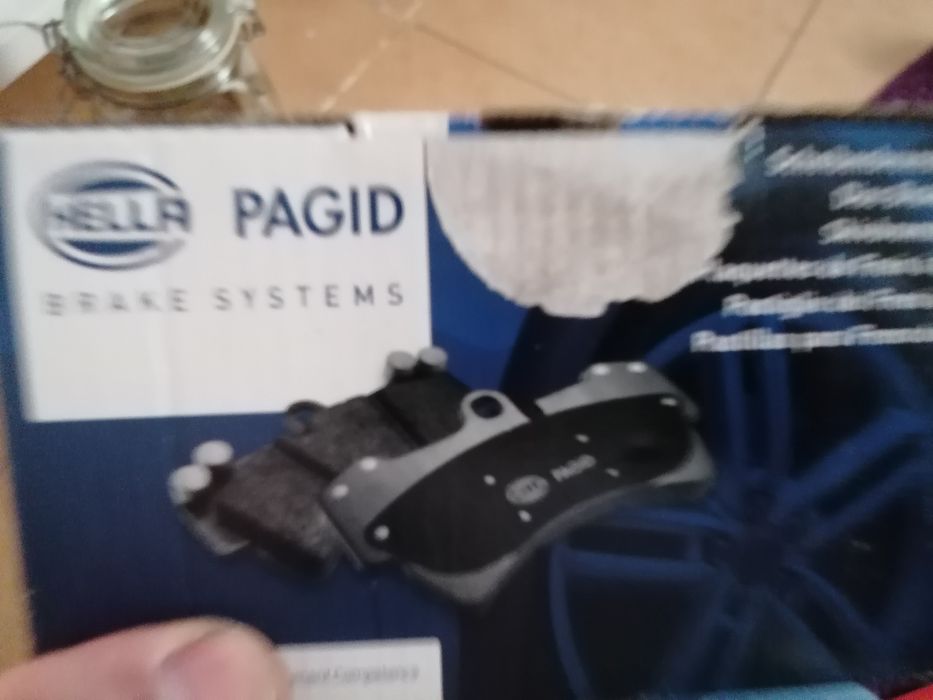 Pastilhas travão novas