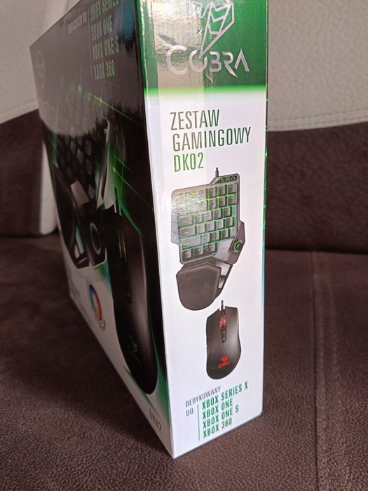 Zestaw gamingowy Cobra DK02 (4w1) klawiatura+mysz do Xbox One/Series