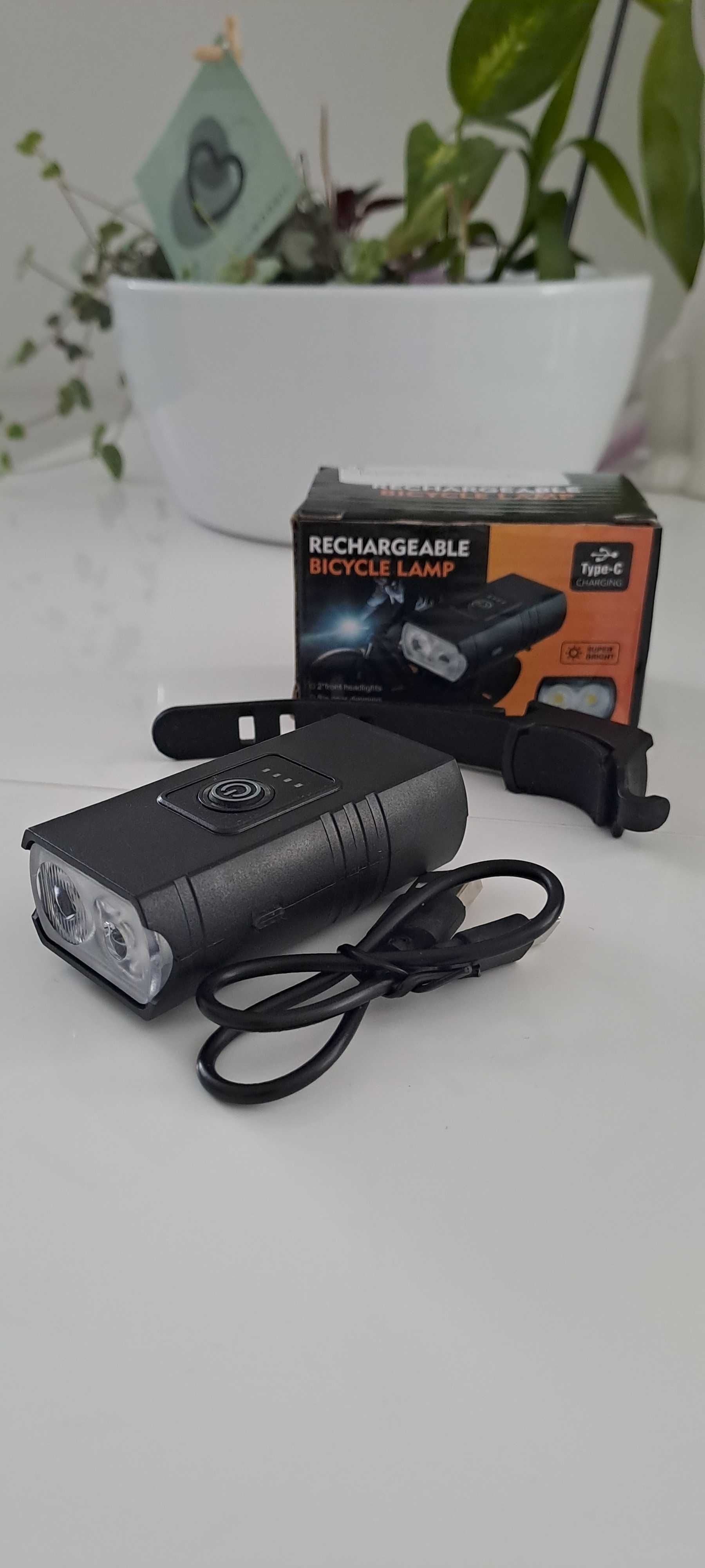 Lampa przednie światło do roweru ze ściemniaczem- super mocne