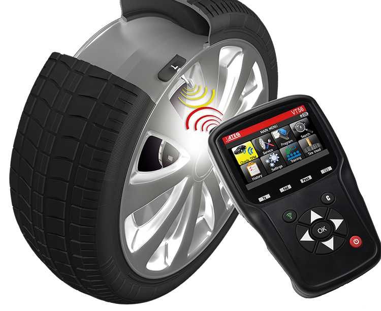 Привязка датчиков колёс TPMS