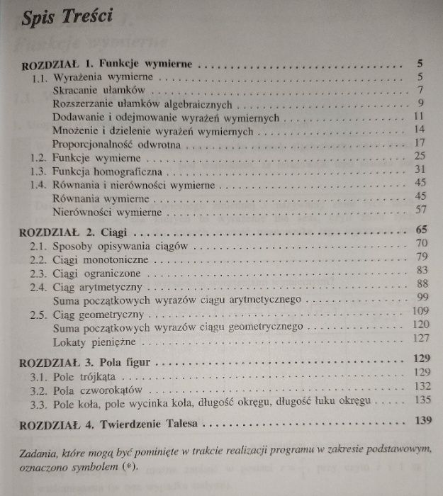 Matematyka ćwiczenia kl. 2 liceum i technikum