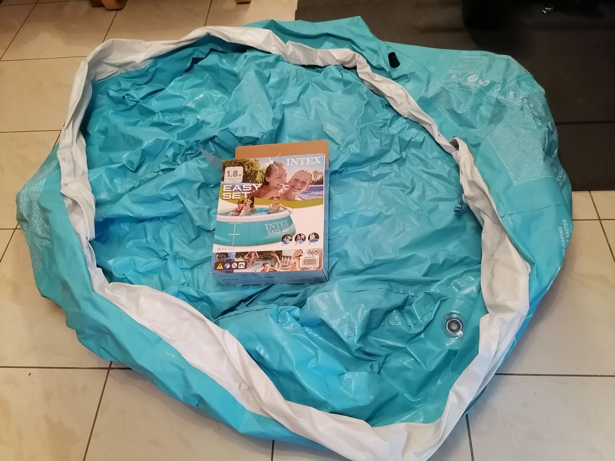Basen intex 1.8 metra jak nowy Odbiór osobisty