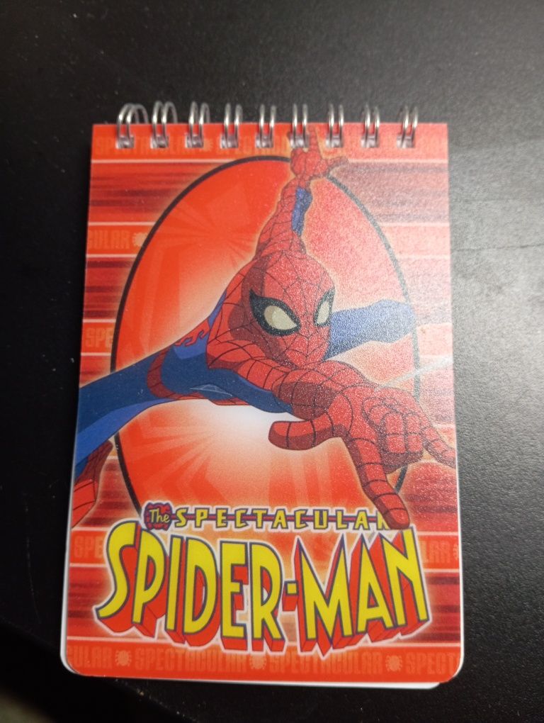 Bloco linhas Spiderman