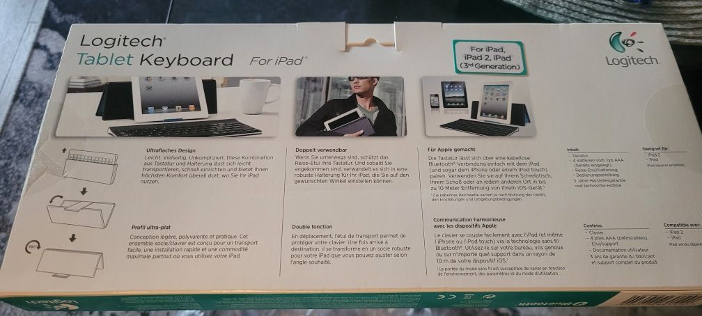 klawiatura do iPad, iPad 2, iPad (3rd generation) logitech